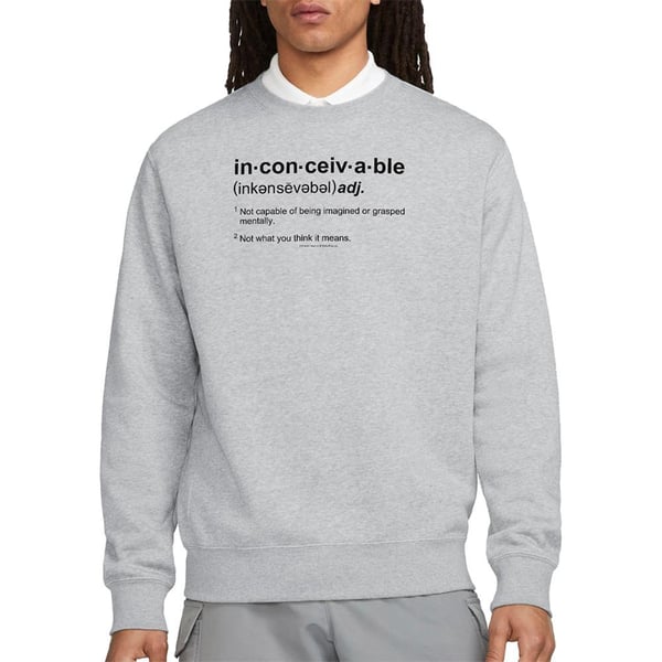 The Princess Bride Unisex Adult Definition Sweatshirt