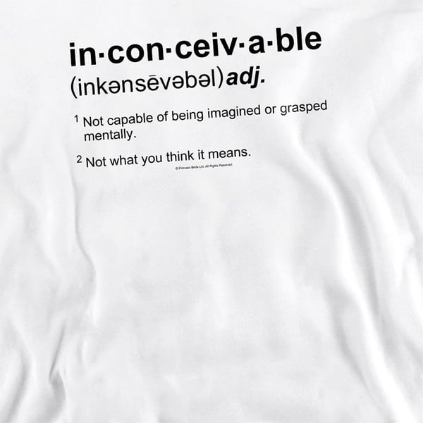 The Princess Bride Unisex Adult Definition Sweatshirt