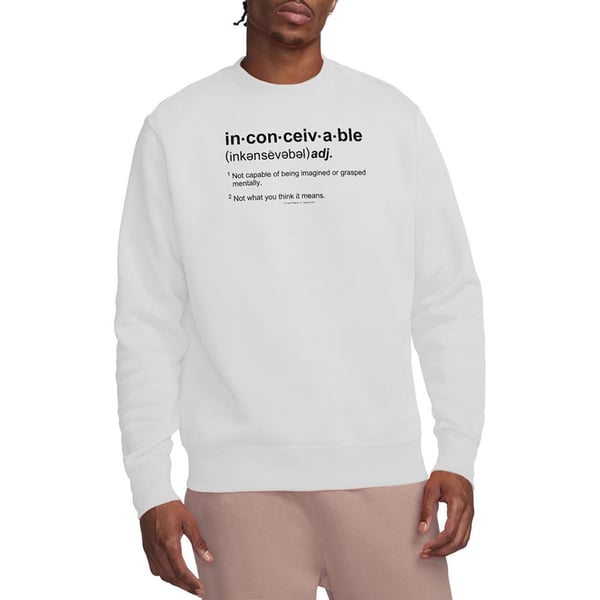 The Princess Bride Unisex Adult Definition Sweatshirt