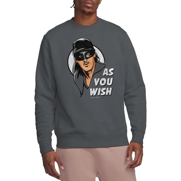 The Princess Bride Unisex Adult As You Wish Sweatshirt