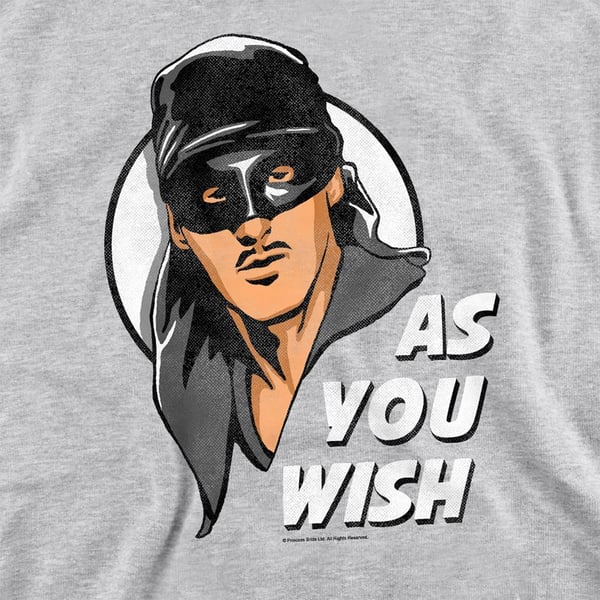 The Princess Bride Unisex Adult As You Wish Sweatshirt