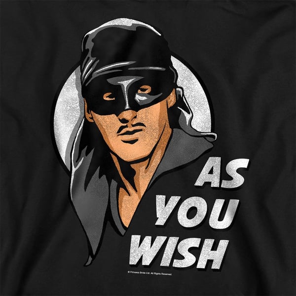 The Princess Bride Unisex Adult As You Wish Sweatshirt