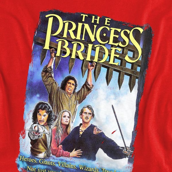 The Princess Bride Unisex Adult Poster Sweatshirt