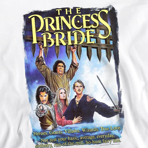 The Princess Bride Unisex Adult Poster Sweatshirt