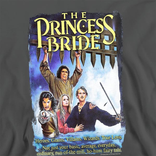 The Princess Bride Unisex Adult Poster Sweatshirt