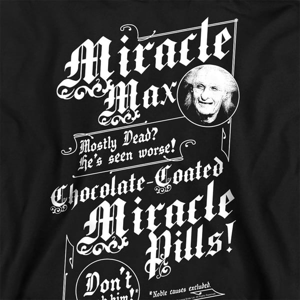 The Princess Bride Unisex Adult Miracle Max Sweatshirt