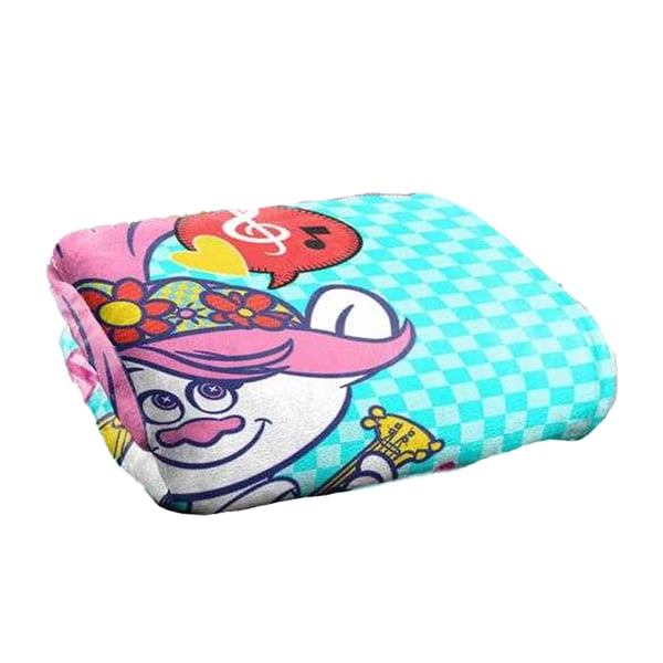Trolls Happy Vibes Silky Poppy Pehmeä Peitto