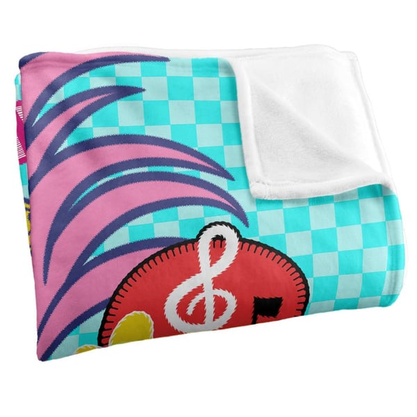 Trolls Happy Vibes Silky Poppy Pehmeä Peitto