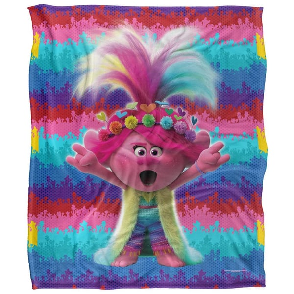 Trolls Music Rules Silkinpehmeä peitto