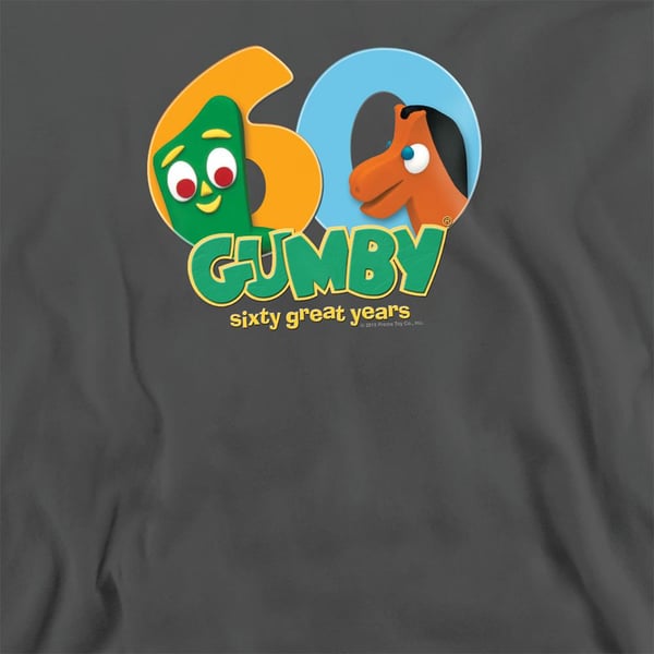 Gumby Unisex Adult 60th Sweatshirt