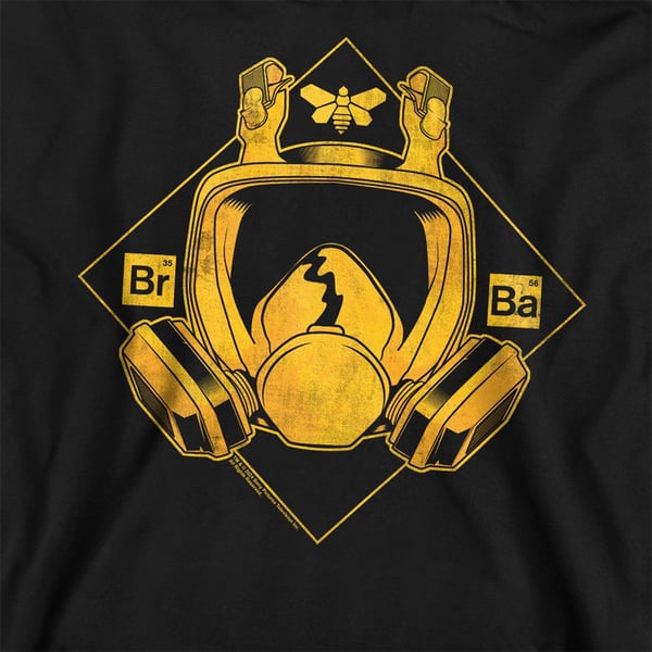 Breaking Bad Unisex Adult Mask Logo Sweatshirt