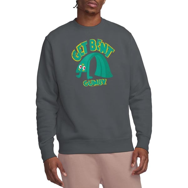 Gumby Unisex Adult Get Bent Sweatshirt