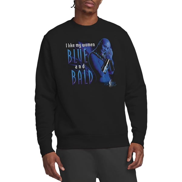 Farscape Unisex Adult Blue And Bald Sweatshirt