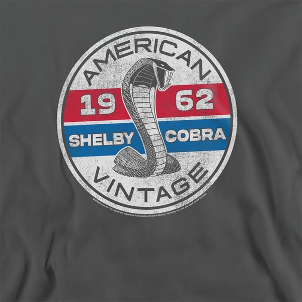 Carroll Shelby Unisex Adult Vintage Circle Sweatshirt
