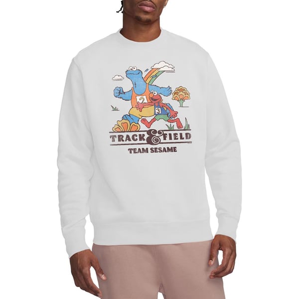 Sesame Street Unisex Adult Track Field Sweatshirt