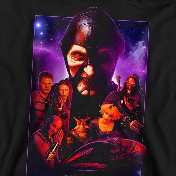 Farscape Unisex Adult 20 Years Collage Sweatshirt