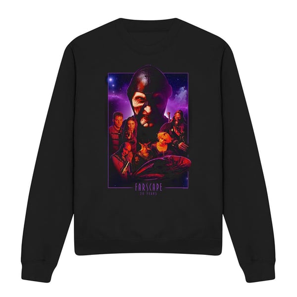 Farscape Unisex Adult 20 Years Collage Sweatshirt