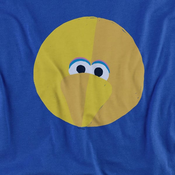 Sesame Street Unisex Adult Big Bird Beak Sweatshirt