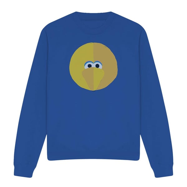 Sesame Street Unisex Adult Big Bird Beak Sweatshirt