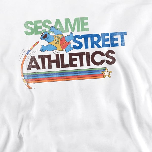 Sesame Street Unisex Adult Street Athletics Sweatshirt