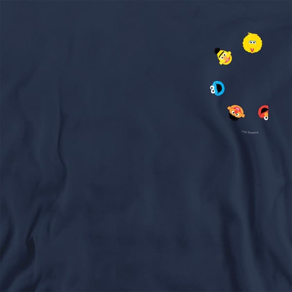 Sesame Street Unisex Adult Heads Sweatshirt