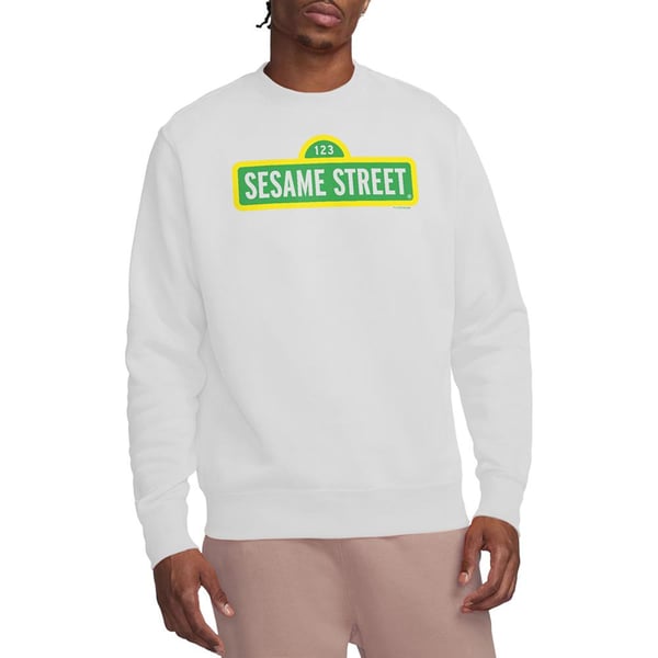 Sesame Street Unisex Adult Logo Sweatshirt