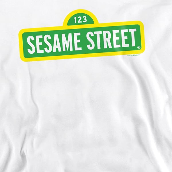 Sesame Street Unisex Adult Logo Sweatshirt