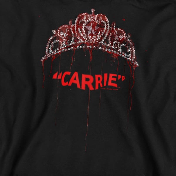 Carrie Unisex Adult Prom Queen Sweatshirt