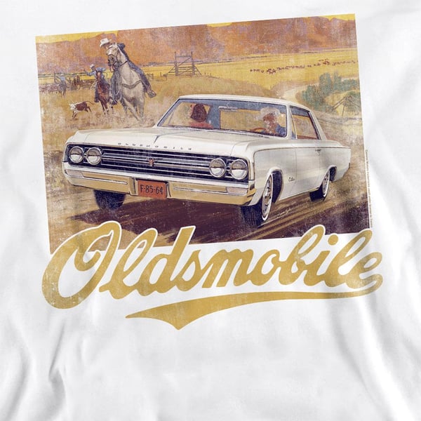 Oldsmobile Unisex Adult Western Sweatshirt