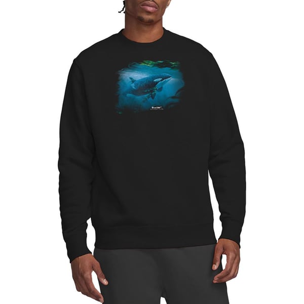 Wildlife Unisex Adult Pursuit Thru The Kelp Orca Sweatshirt