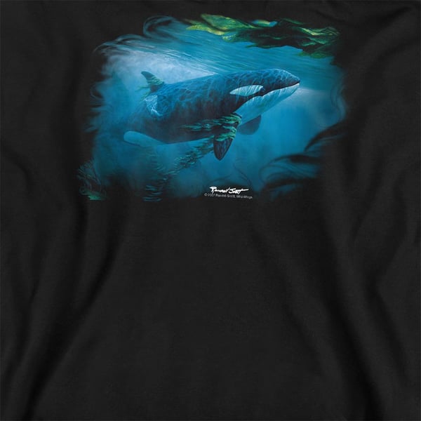 Wildlife Unisex Adult Pursuit Thru The Kelp Orca Sweatshirt