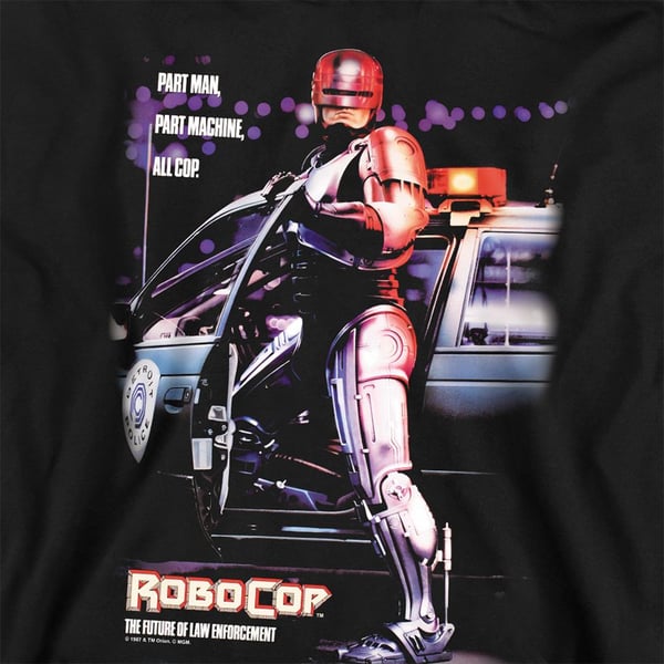 Robocop Unisex Adult Poster Sweatshirt