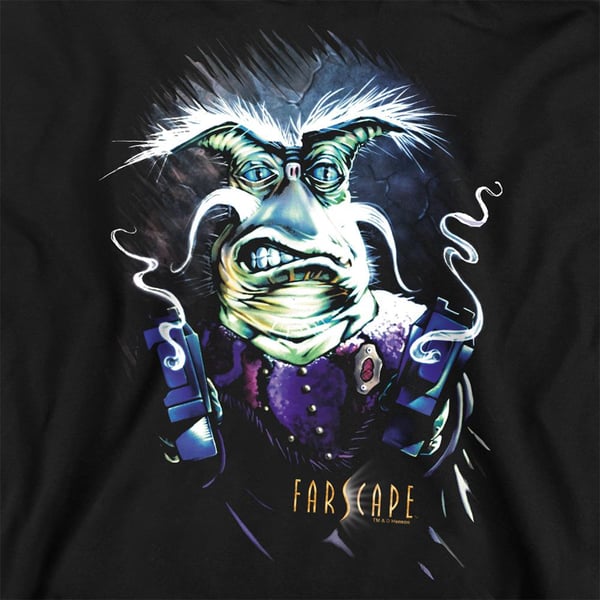 Farscape Unisex Adult Smoking Guns Rygel Sweatshirt