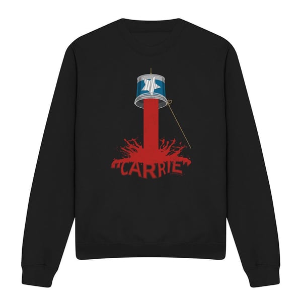 Carrie Unisex Adult Bucket Of Blood Sweatshirt