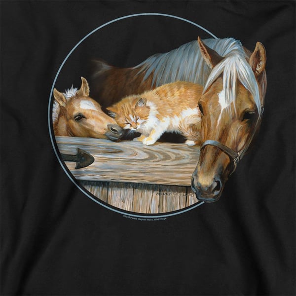 Wild Wings Unisex Adult Everyone Loves Kitty Sweatshirt