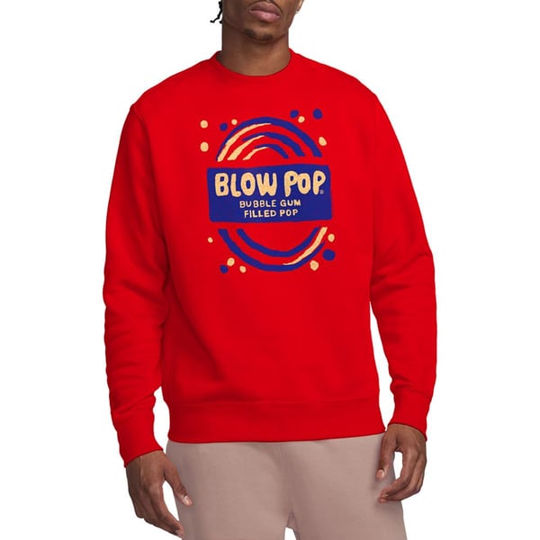 Tootsie Roll Unisex Adult Blow Pop Rough Sweatshirt