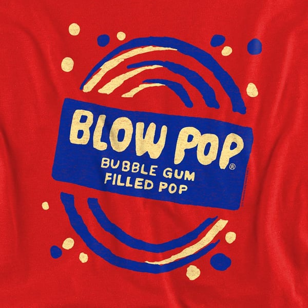 Tootsie Roll Unisex Adult Blow Pop Rough Sweatshirt