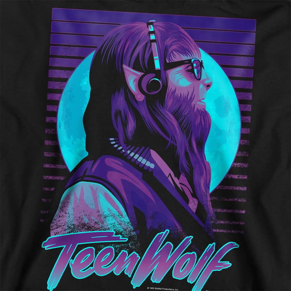 Teen Wolf Unisex Adult Headphones Sweatshirt