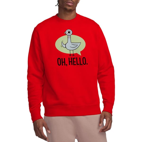 The Pigeon Unisex Adult Oh Hello Sweatshirt