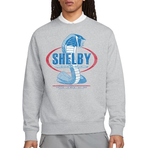 Carroll Shelby Unisex Adult American Racing Heather Sweatshirt