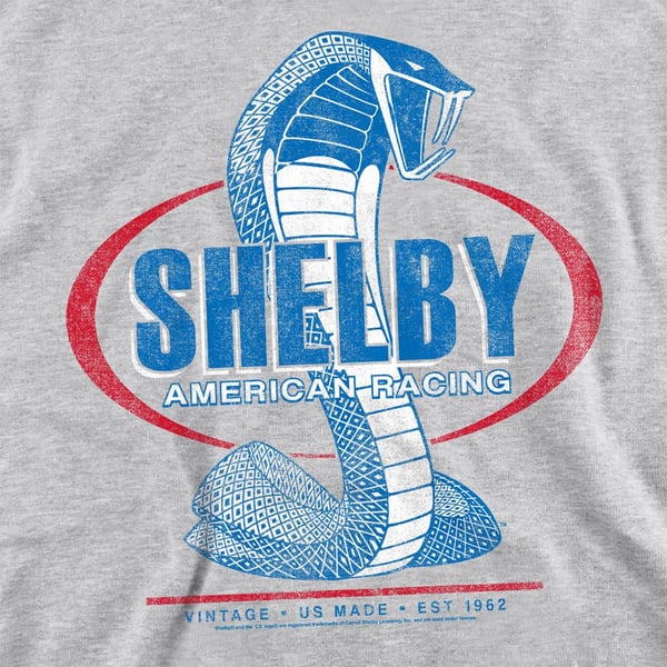 Carroll Shelby Unisex Adult American Racing Heather Sweatshirt
