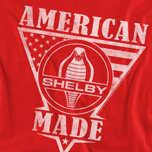 Carroll Shelby Unisex Adult American Made Flag Sweatshirt