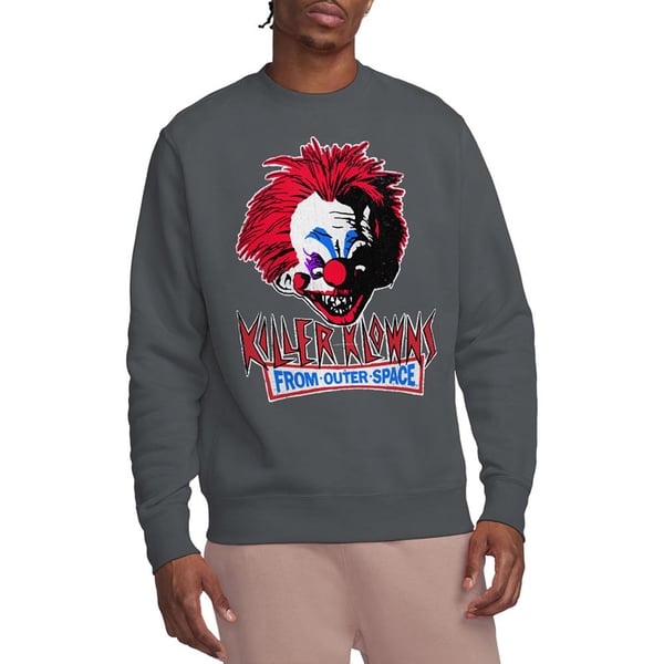 Killer Klowns From Outer Space Unisex Adult Rough Clown Sweatshirt