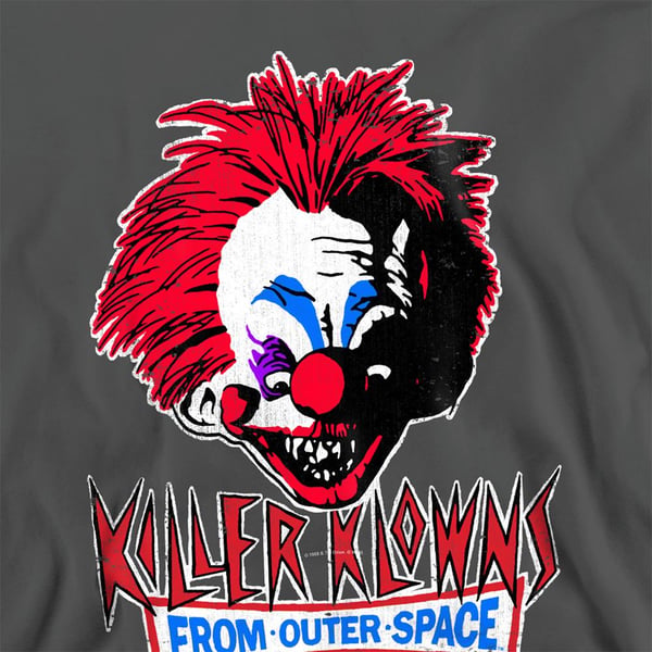 Killer Klowns From Outer Space Unisex Adult Rough Clown Sweatshirt