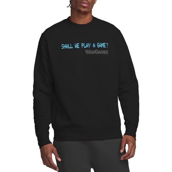 WarGames Unisex Adult Shall We Play A Game? Sweatshirt