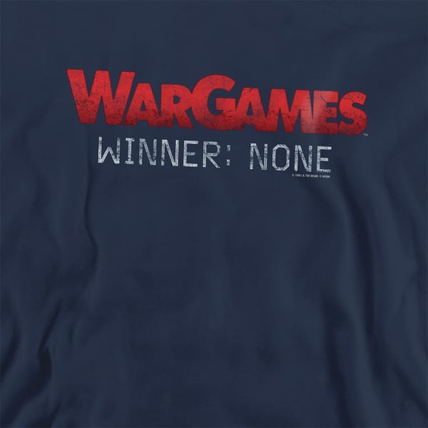 WarGames Unisex Adult No Winners Sweatshirt