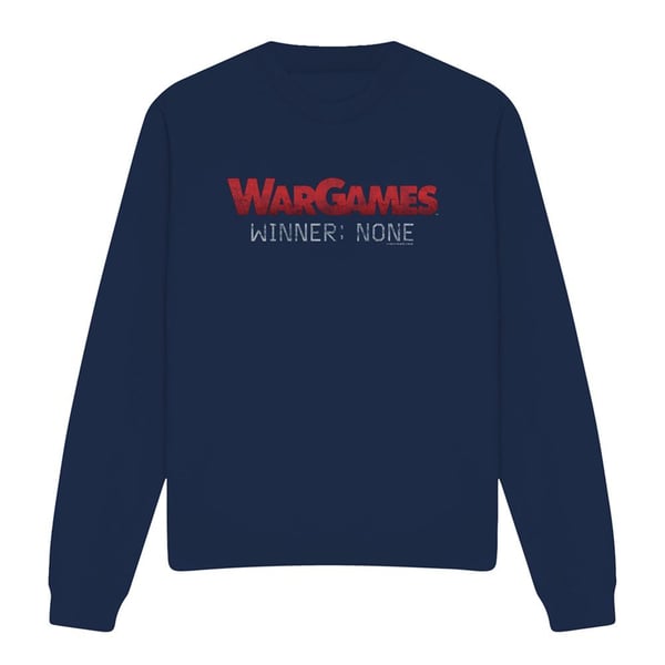 WarGames Unisex Adult No Winners Sweatshirt