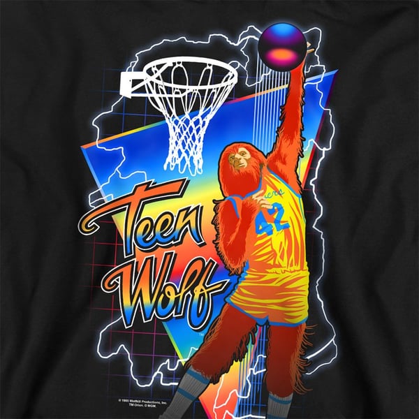 Teen Wolf Unisex Adult Electric Sweatshirt