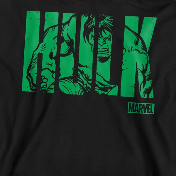 Hulk Unisex aikuisten tekstipaita