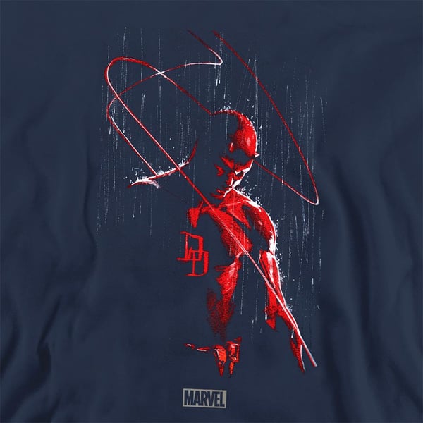 Daredevil Unisex aikuisten sadehuppari